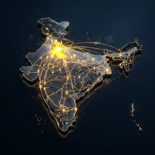 Yellow Ride Service Regions Map